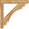 Ekena Millwork Olympic Craftsman Rough Sawn Bracket, Western Red Cedar, 4"W x 34"D x 34"H BKT04X34X34OLY04RWR - alternate 3